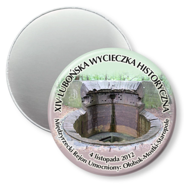 przypinka magnes XIV Lubońska Wycieczka Historyczna