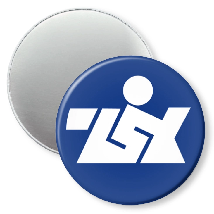 przypinka magnes ZSK logo