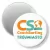Przypinka magnes Couchsurfing Pomorskie