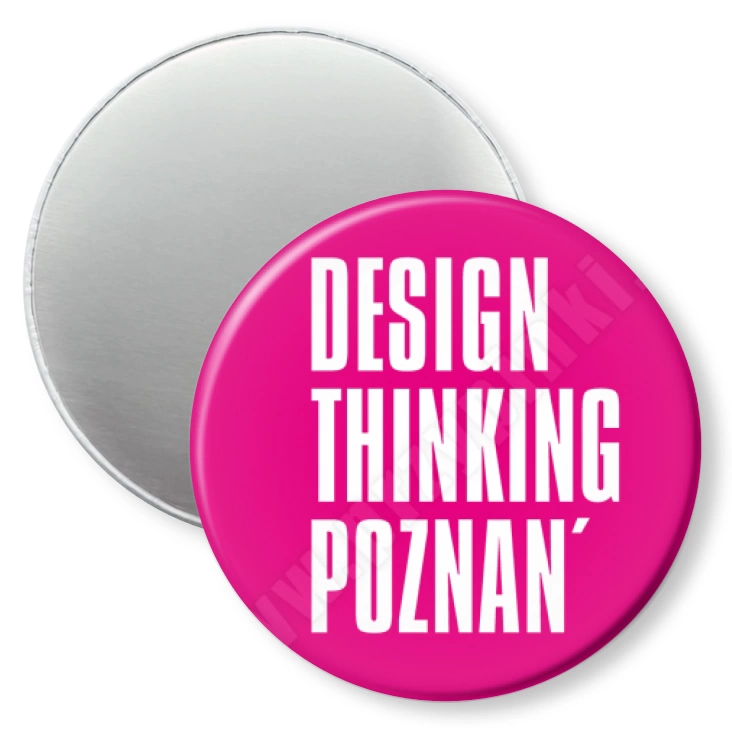 przypinka magnes Design Thinking