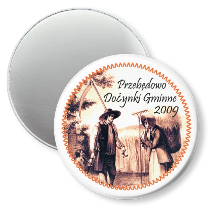 przypinka magnes Dożynki Gminne Przebędowo
