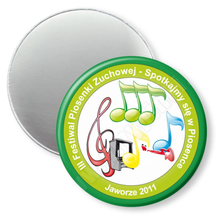 przypinka magnes Festiwal Piosenki Zuchowej w Jaworze
