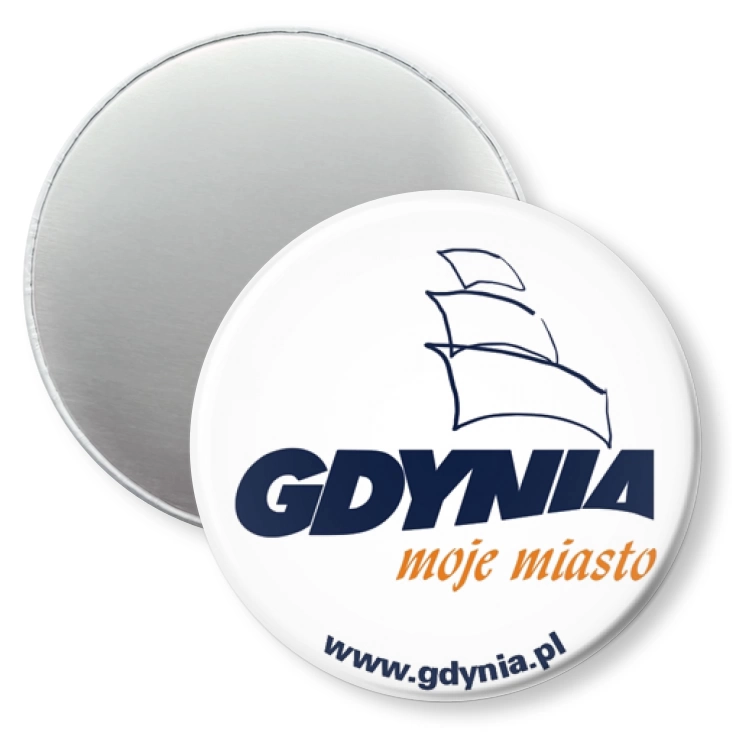 przypinka magnes Gdynia moje miasto_1