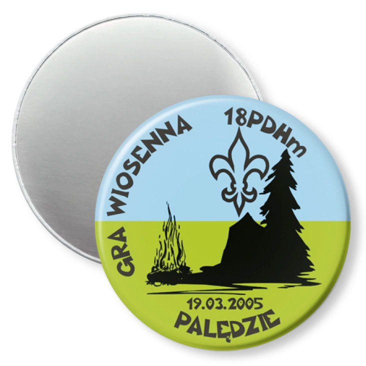przypinka magnes Gra Wiosenna
