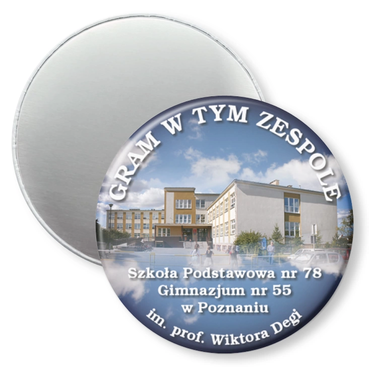 przypinka magnes Gram w tym zespole - SP nr 78