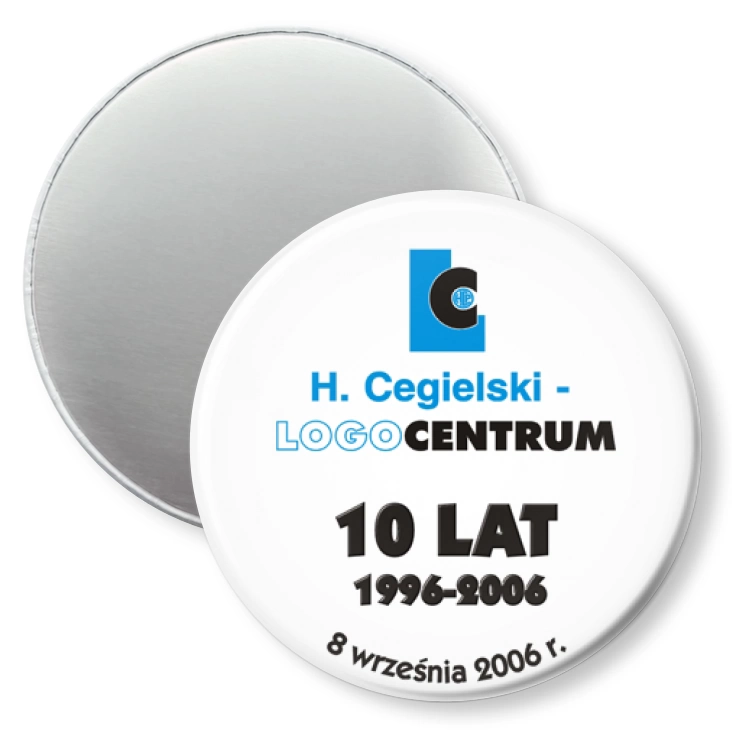 przypinka magnes H. Cegielski - LOGO CENTRUM