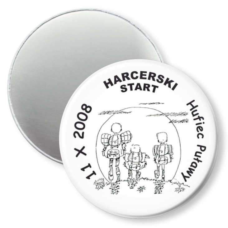 przypinka magnes Harcerski Start