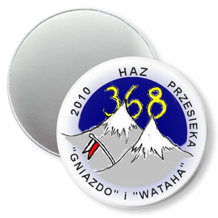 przypinka magnes 2010 Haz Przesieka