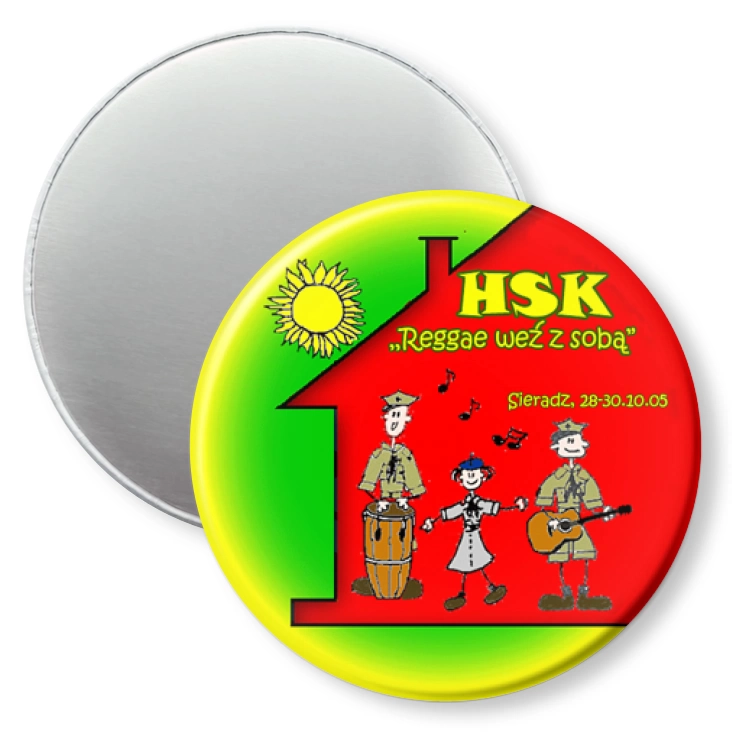 przypinka magnes HSK Sieradz