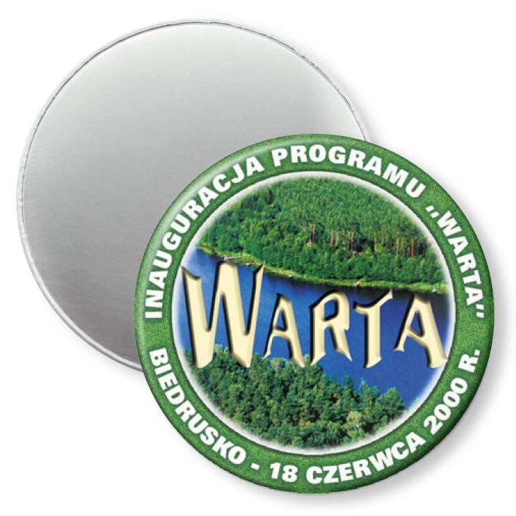 przypinka magnes Inauguracja Programu Warta