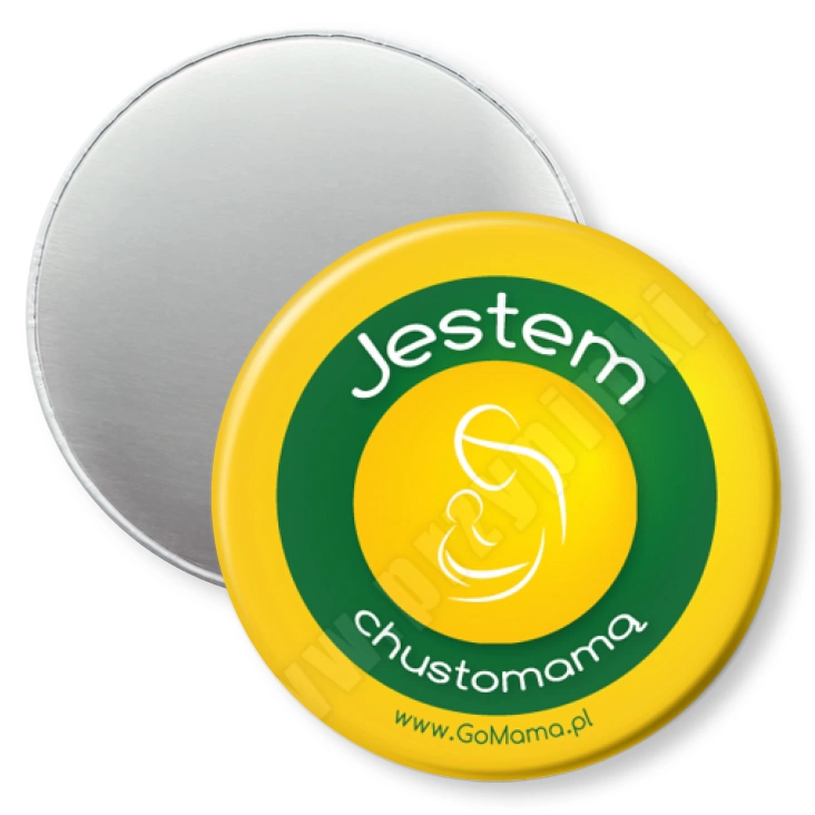 przypinka magnes Jestem chustomama