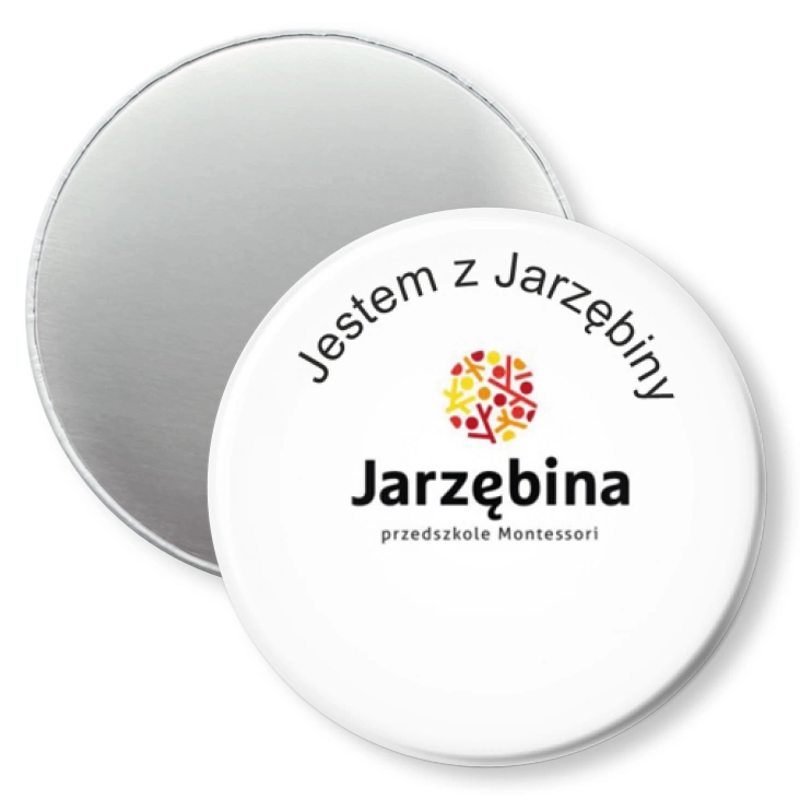 przypinka magnes Jestem z Jarzębiny