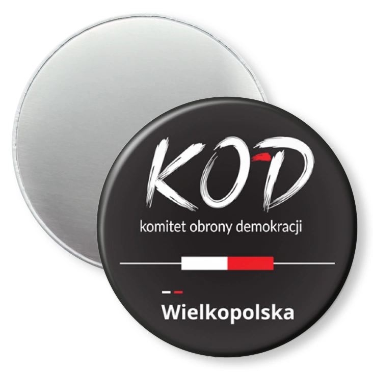 przypinka magnes KOD Wielkopolska