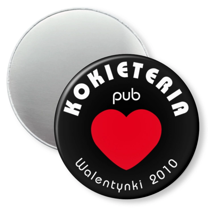 przypinka magnes Kokieteria Pub