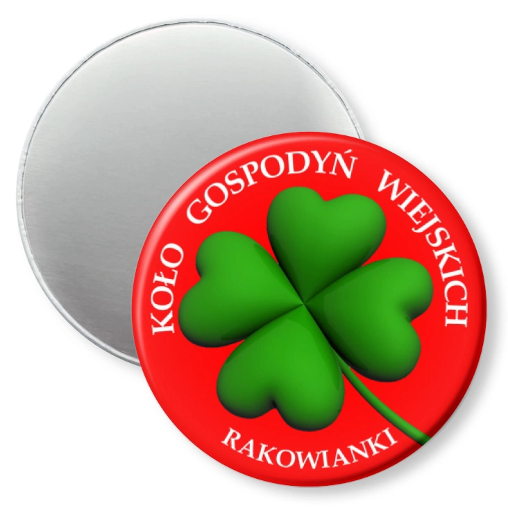 przypinka magnes Koło Gospodyń Wiejskich Rakowianki