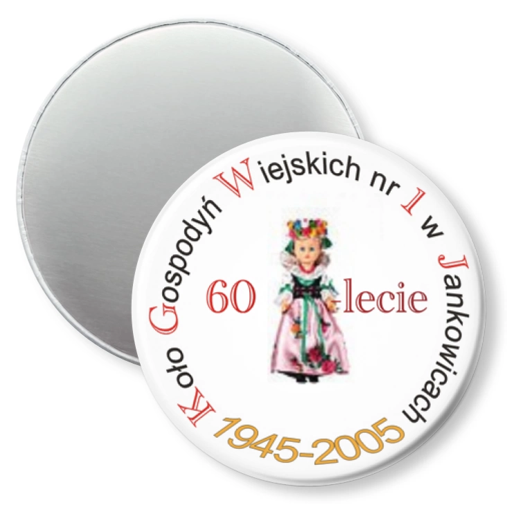 przypinka magnes Koło Gospodyń Wiejskich w Jankowicach