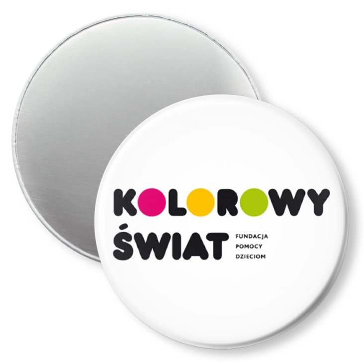 przypinka magnes Kolorowy Świat