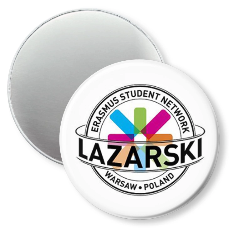 przypinka magnes Lazarski