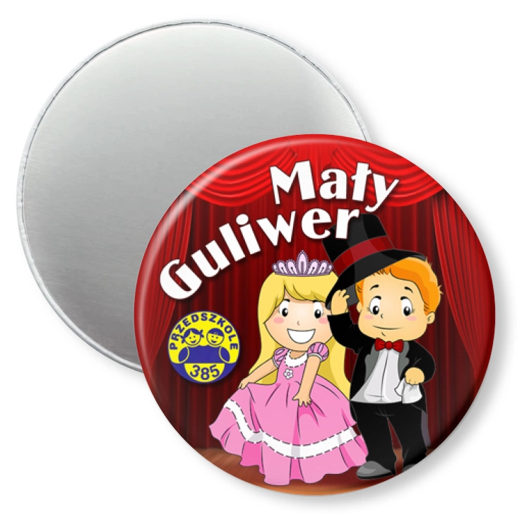 przypinka magnes Mały Guliwer