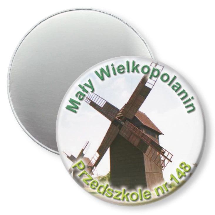 przypinka magnes Mały Wielkopolanin - Przedszkole nr 148
