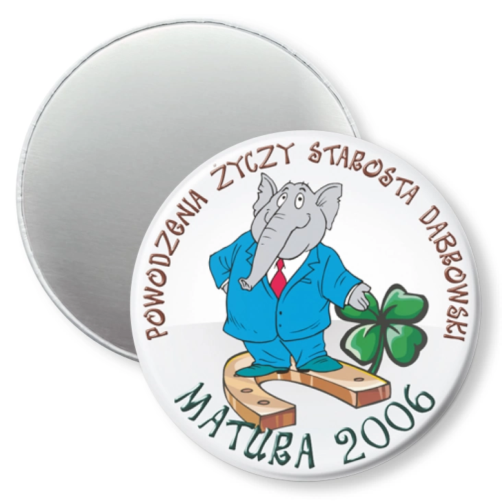 przypinka magnes Matura 2006