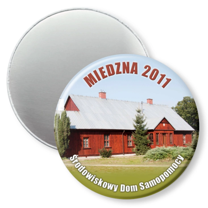przypinka magnes Miedzna 2011