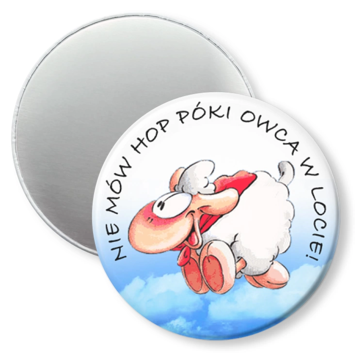 przypinka magnes Owca