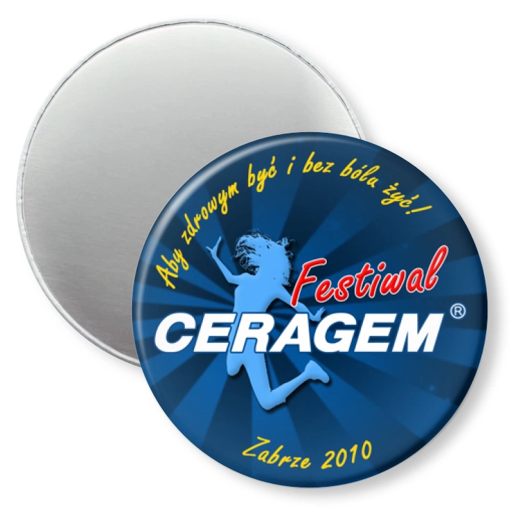 przypinka magnes Ceragem