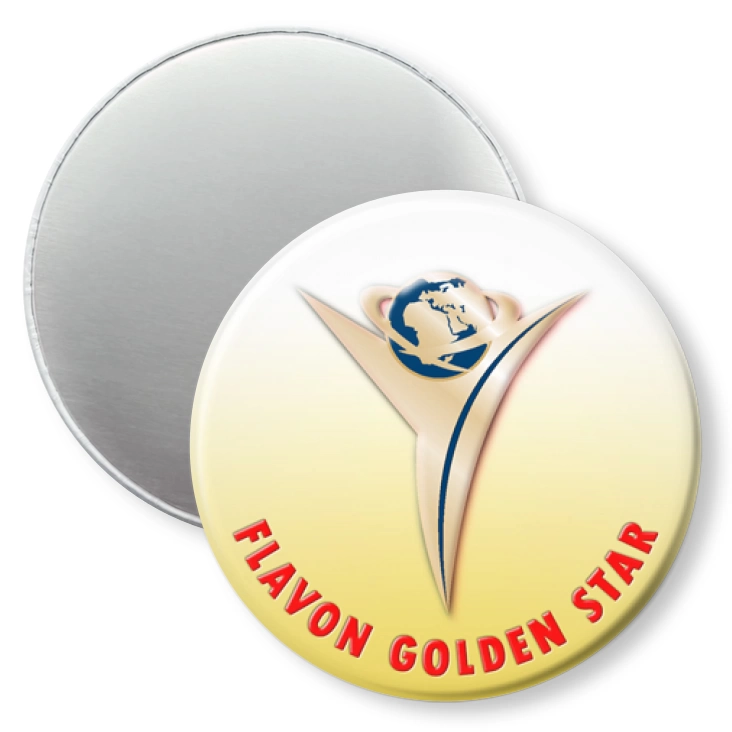 przypinka magnes FLAVON  GOLDEN STAR