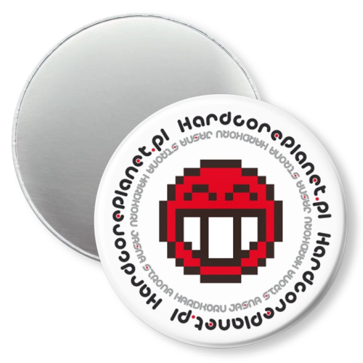 przypinka magnes Hardcor Planet