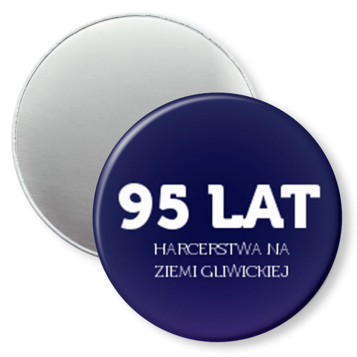 przypinka magnes Hufiec Ziemi Gliwickiej