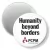 Przypinka magnes Humanity beyond borders