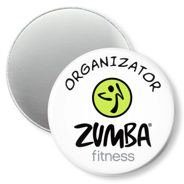 przypinka magnes I love Zumba Fitnes - organizator