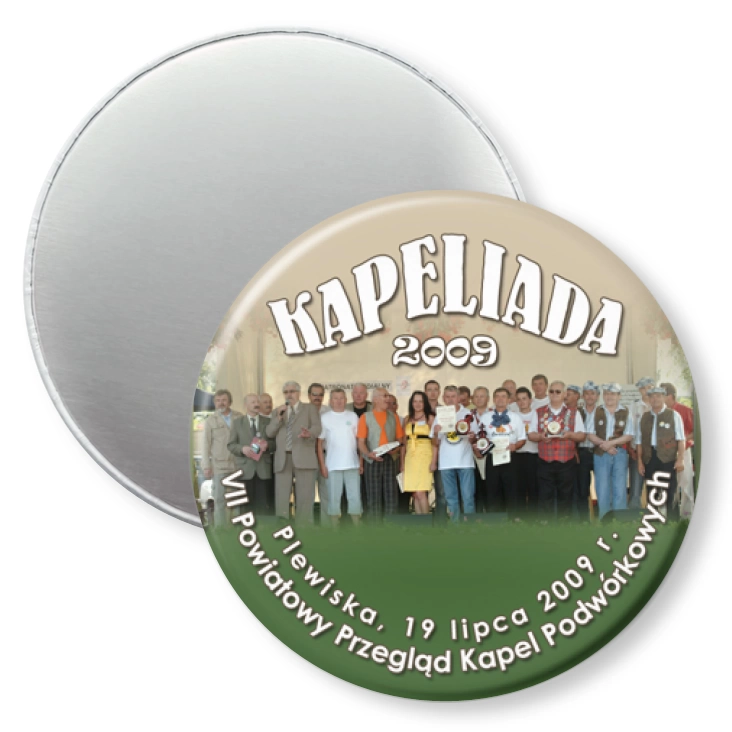 przypinka magnes Kapeliada 2009