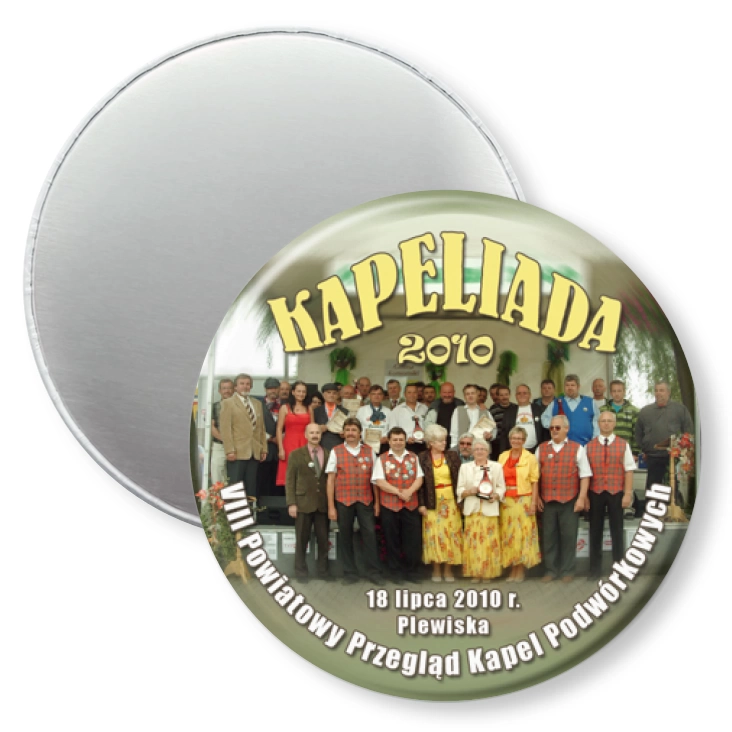 przypinka magnes Kapeliada 2010