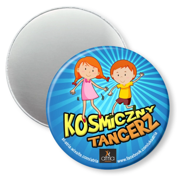 przypinka magnes Kosmiczny Tancerz