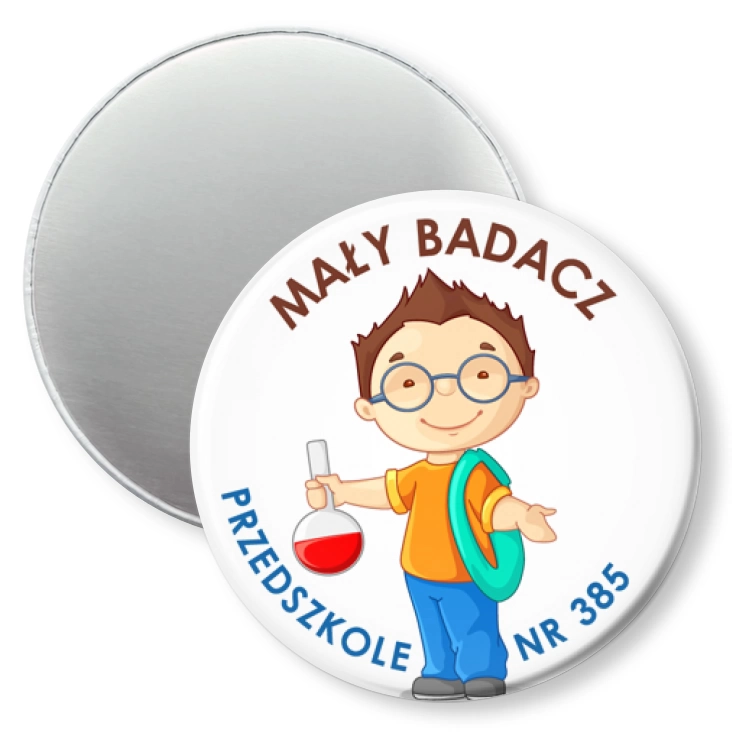 przypinka magnes Mały badacz Ple 385