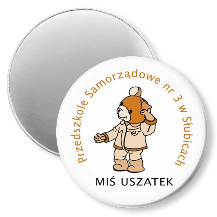 przypinka magnes Miś Uszatek