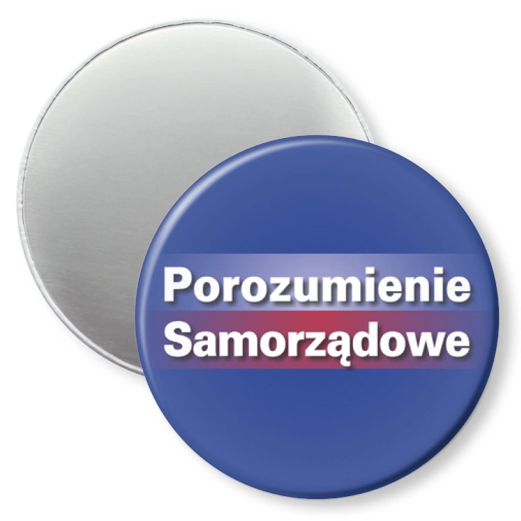 przypinka magnes Porozumienie Samorządowe