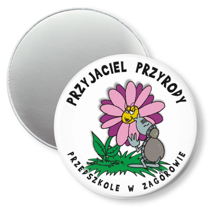 przypinka magnes Przedszkole w Zagórowie