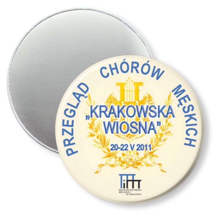 przypinka magnes Przegląd Chórów Męskich