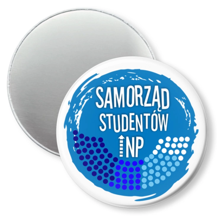 przypinka magnes Samorząd Studentów NP