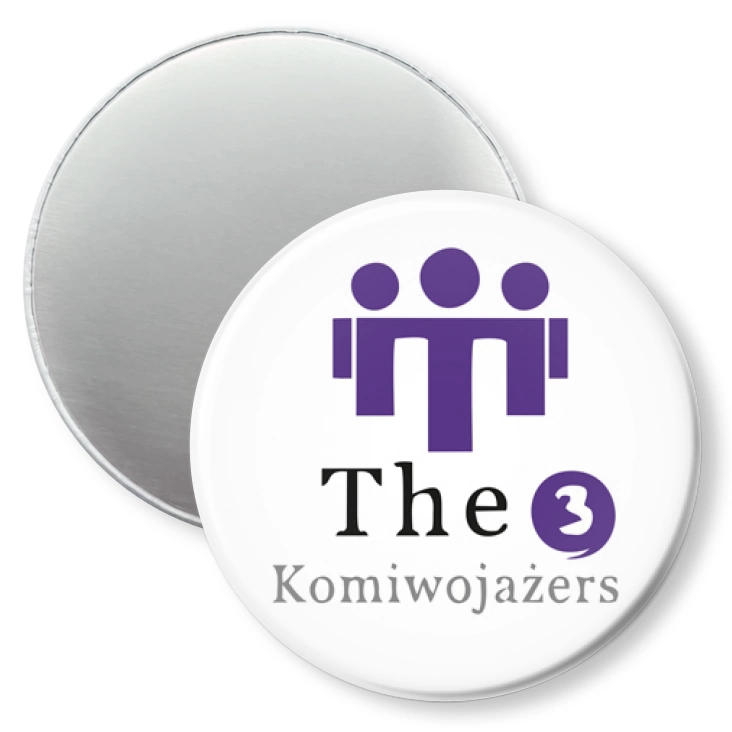 przypinka magnes The 3 Komiwojażers