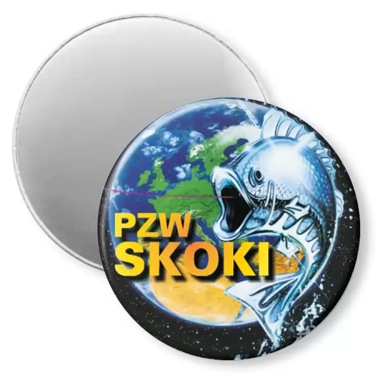 przypinka magnes Wędkarskie Zawody Spławikowe 2004