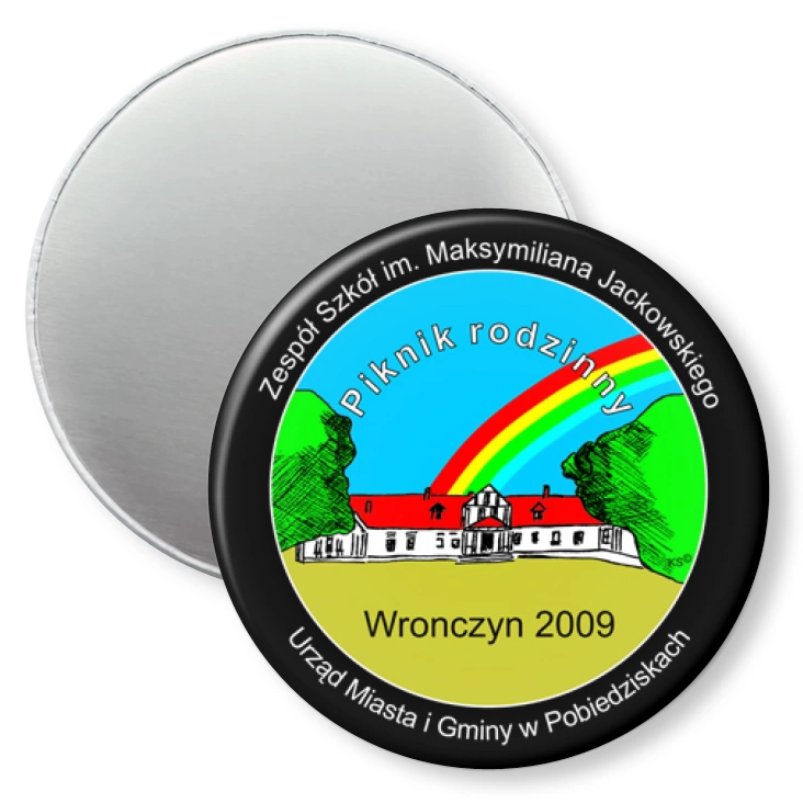 przypinka magnes Wronczyn 2009