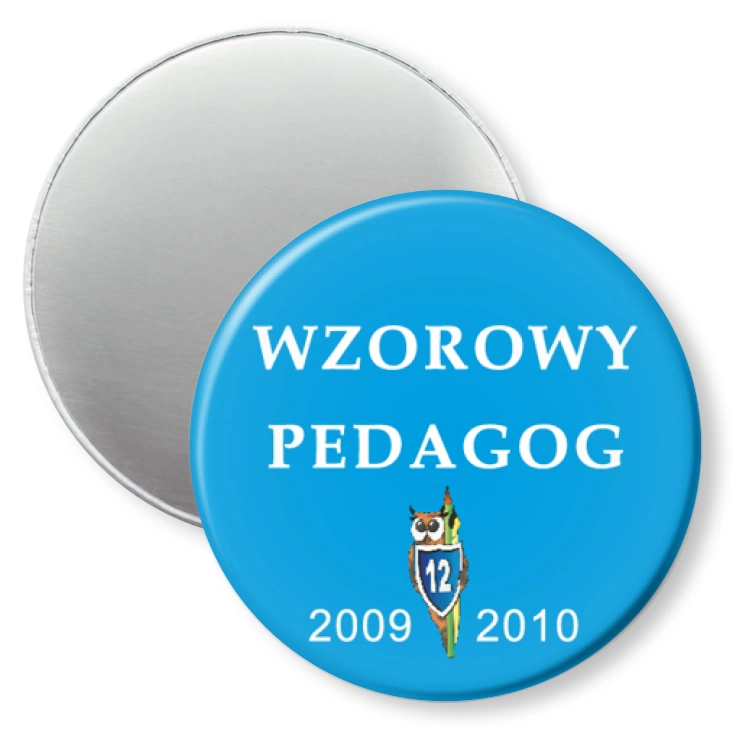 przypinka magnes Wzorowy Pedagog