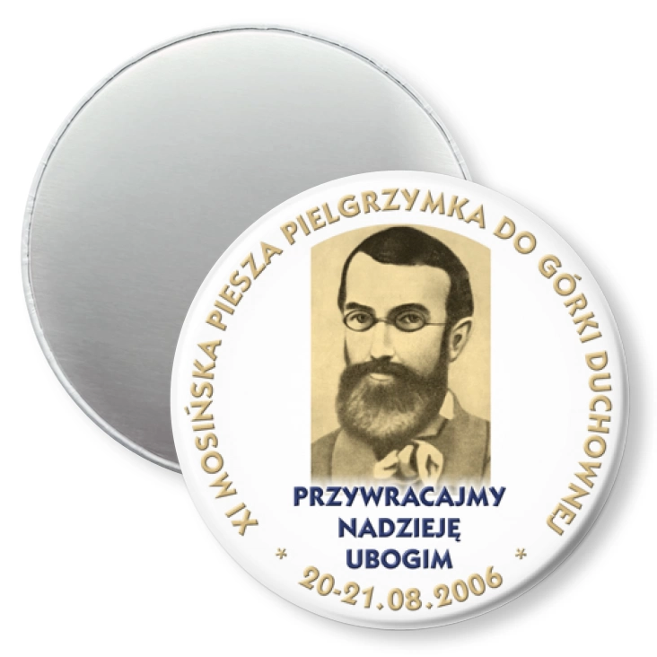 przypinka magnes XI Mosińska Pielgrzymka do Górki Duchownej