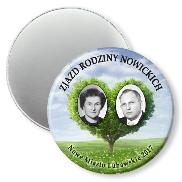 przypinka magnes Zajazd Rodziny Nowickich