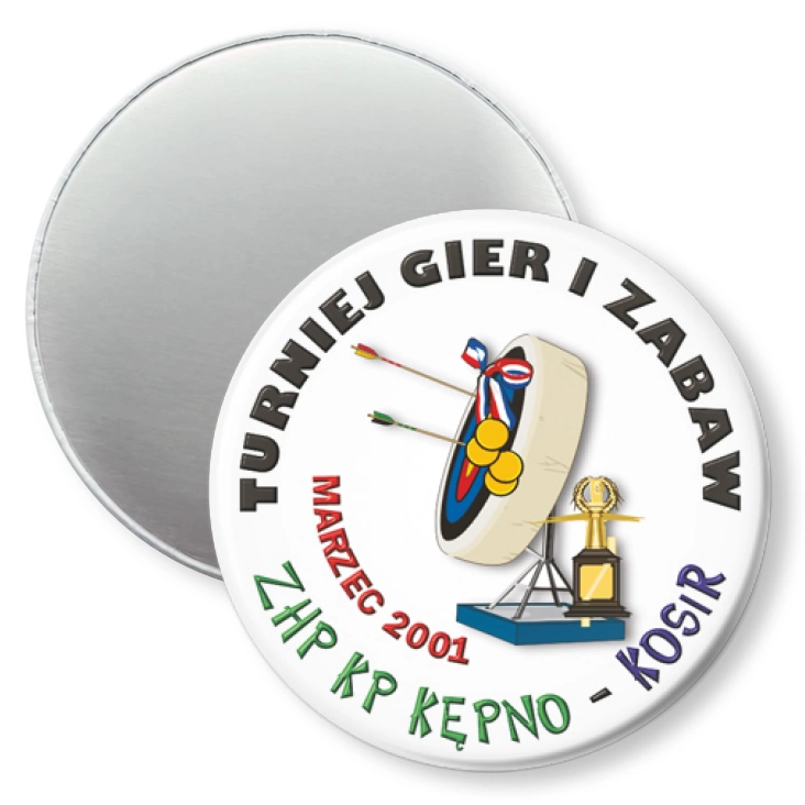 przypinka magnes ZHP KP Kępno