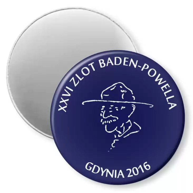 przypinka magnes Zlot Baden-Powella